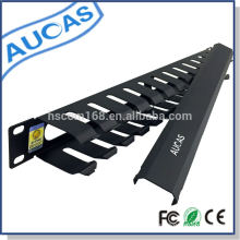 Système de gestion de câbles 1a de la marque Aucas pour armoire serveur 19 pouces